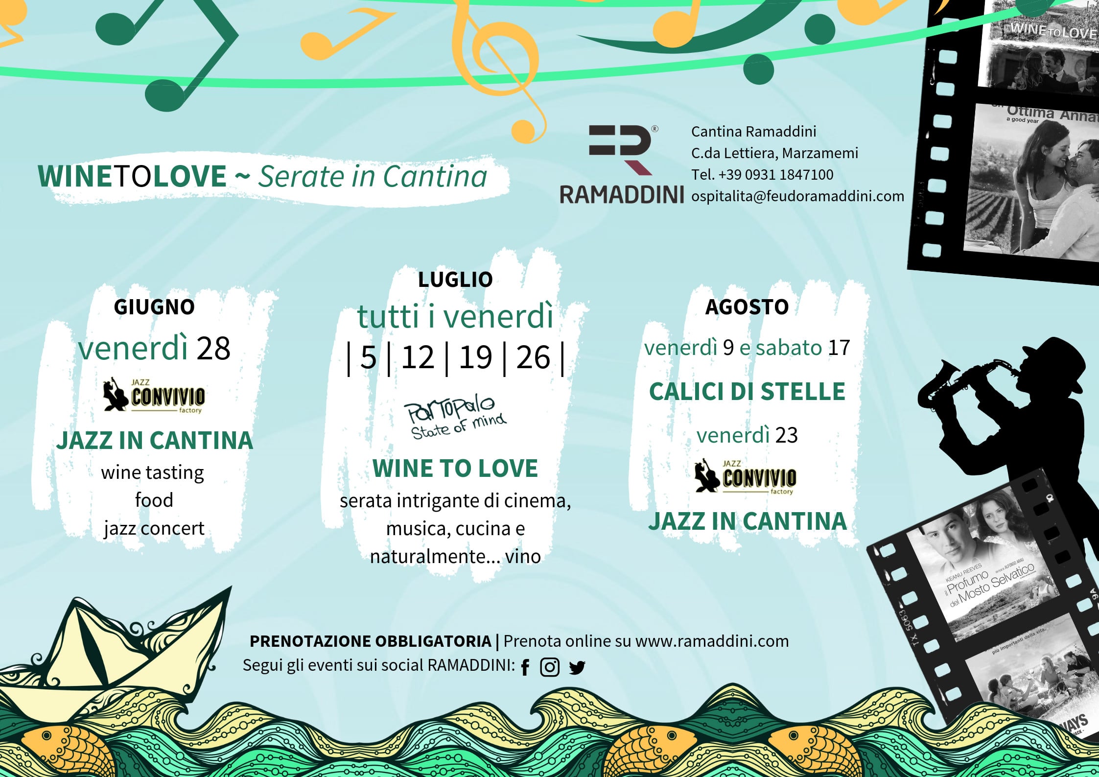 WINE TO LOVE – SERATE IN CANTINA RAMADDINI